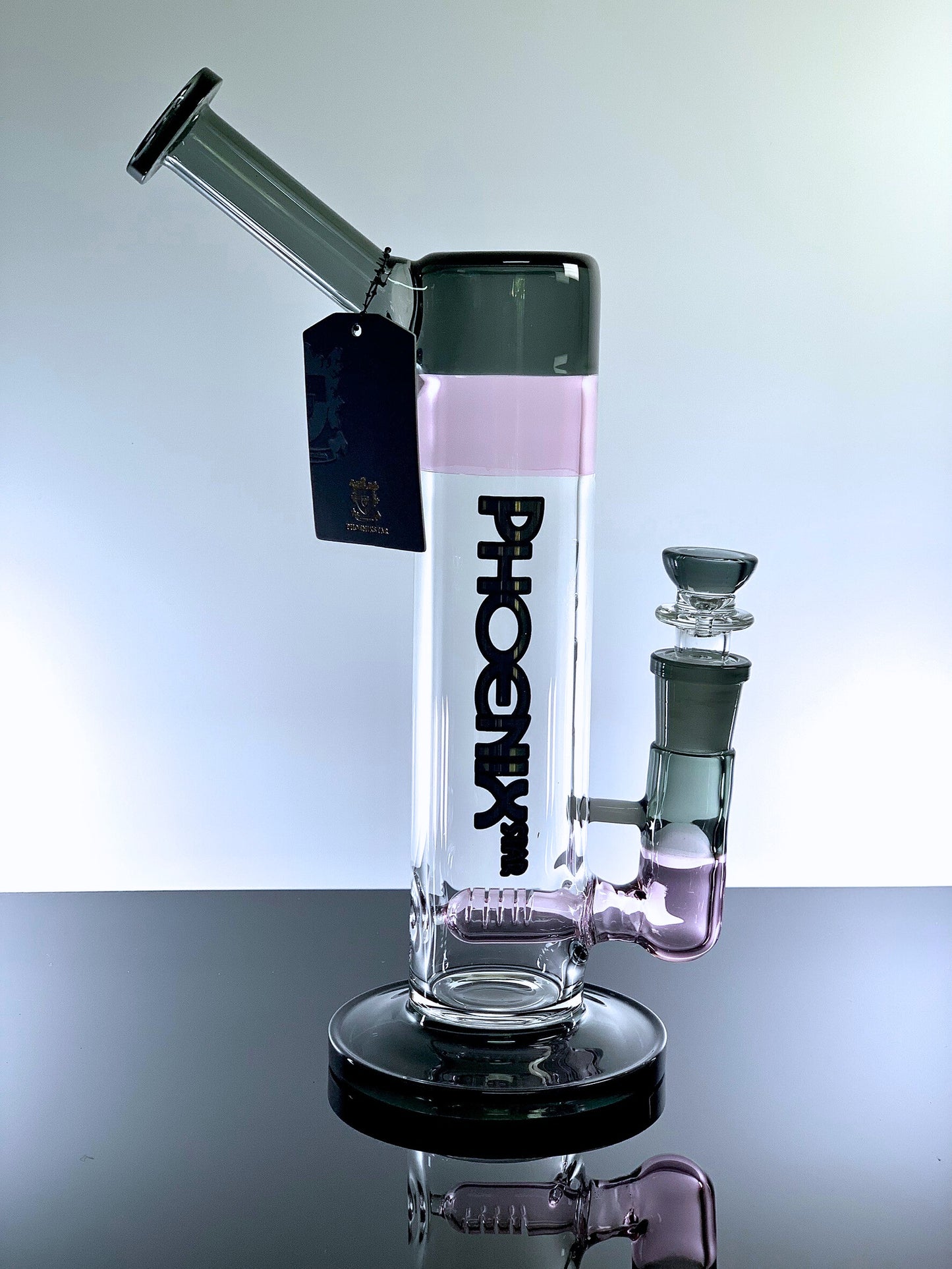 Phoenix Dab Rig with Golden Design 11.8 Inches