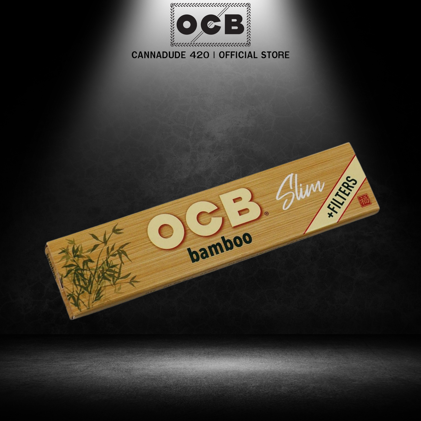 OCB Bamboo Rolling Paper With Filter King Size
