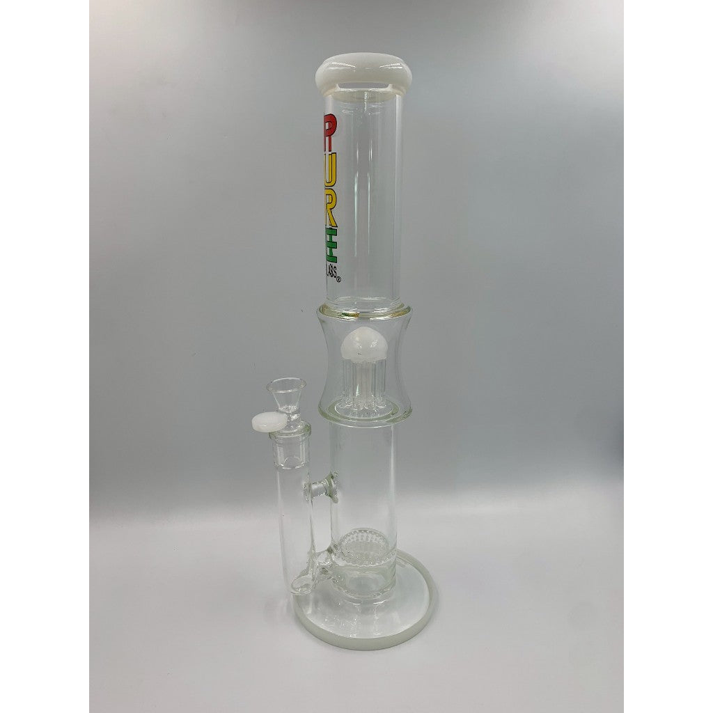 PURE Rasta Glass Bong 16 Inches
