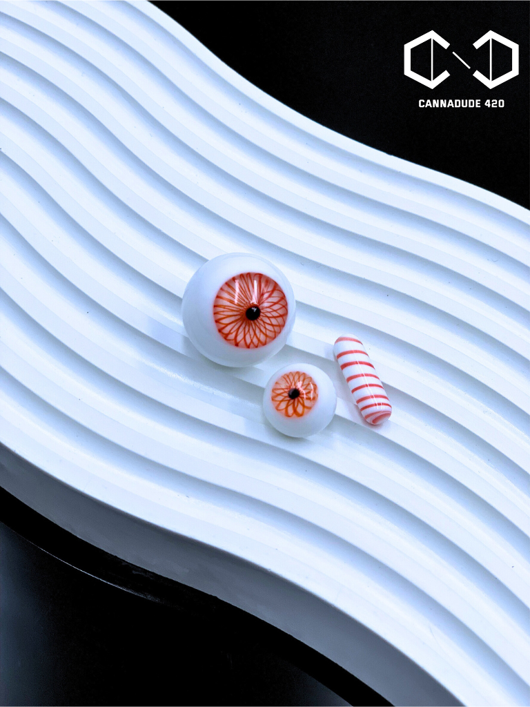 The Eye Glass Terp Slurper Set 22mm Carb Cap For Quartz Banger