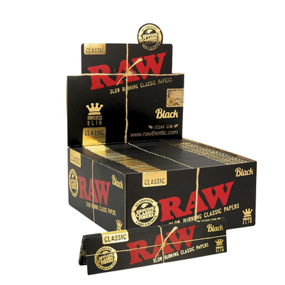 RAW Black Classic King Size