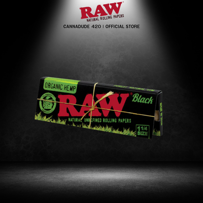 RAW Black Organic 1 1/4