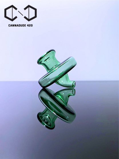 Clear Vortex Carb Cap 35mm Carb Cap For Quartz Banger