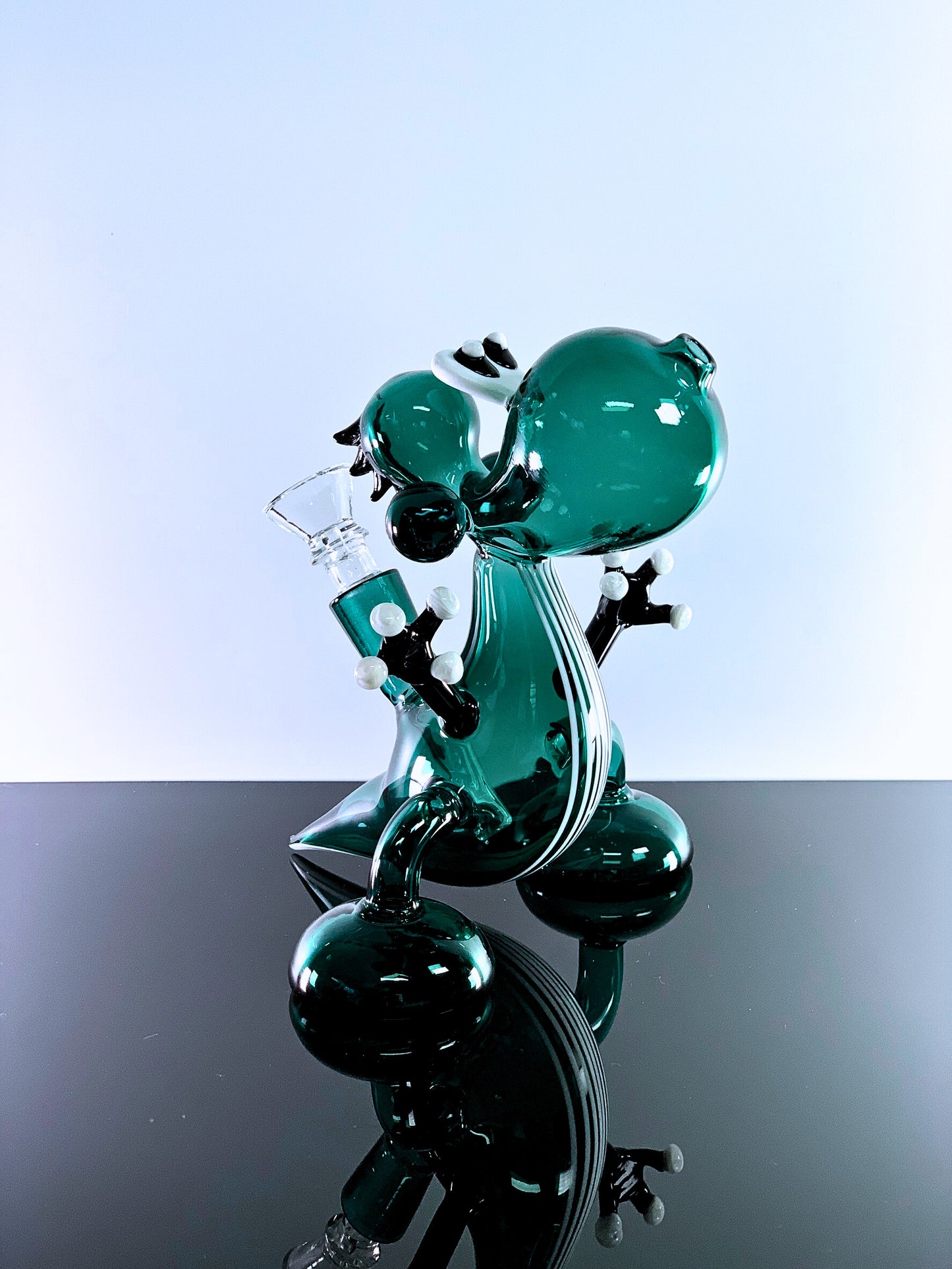 Twerk Dino Glass Bong 6 Inches