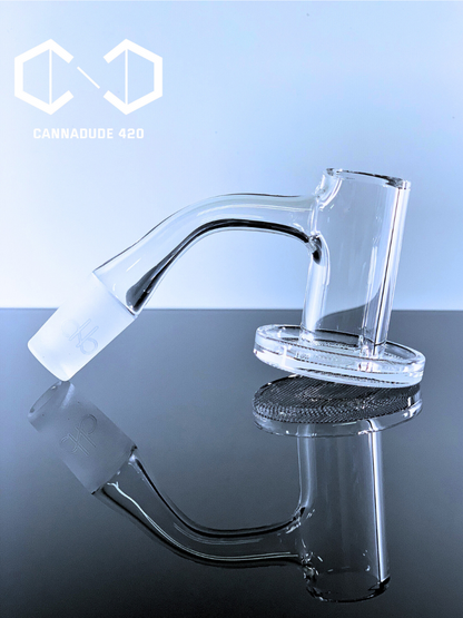 Quartz Banger Full Weld Charmers Grid Bottom