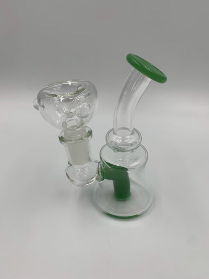 4 Inches Mini Rig Green
