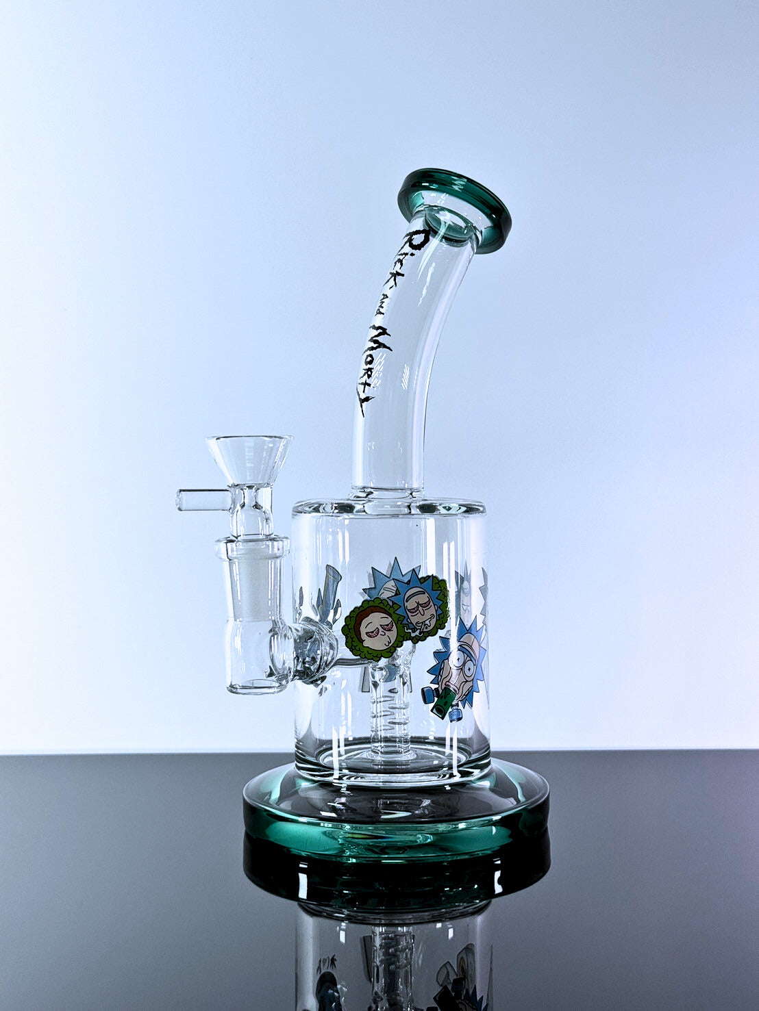 Rick & Morty Mini Dab Rig 8 Inches