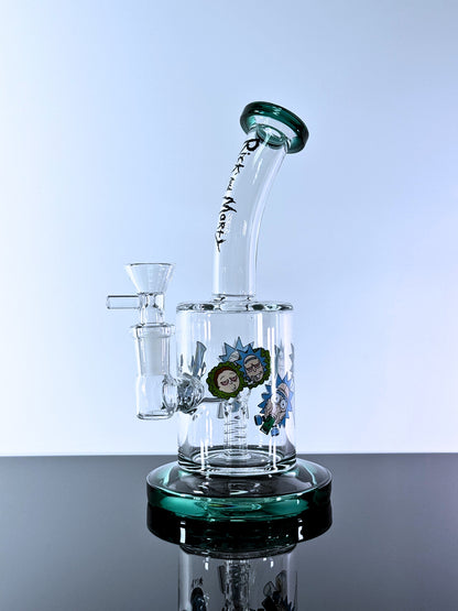 Rick & Morty Mini Dab Rig 8 Inches