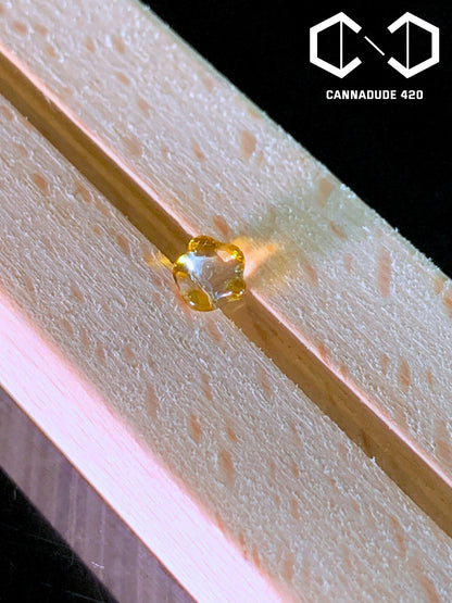 Flower Glass Screen Ruby For Quartz Banger