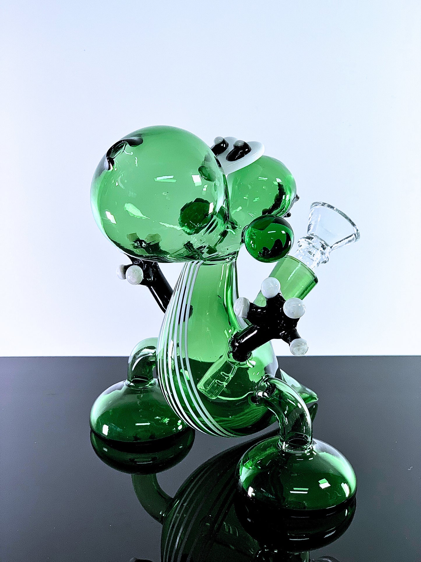 Twerk Dino Glass Bong 6 Inches