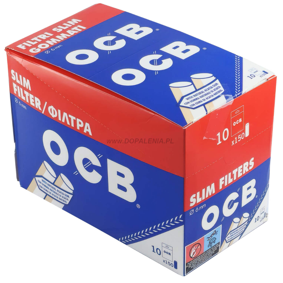 OCB Gummed Slim Filter Tips