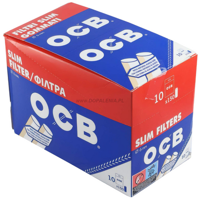 OCB Gummed Slim Filter Tips