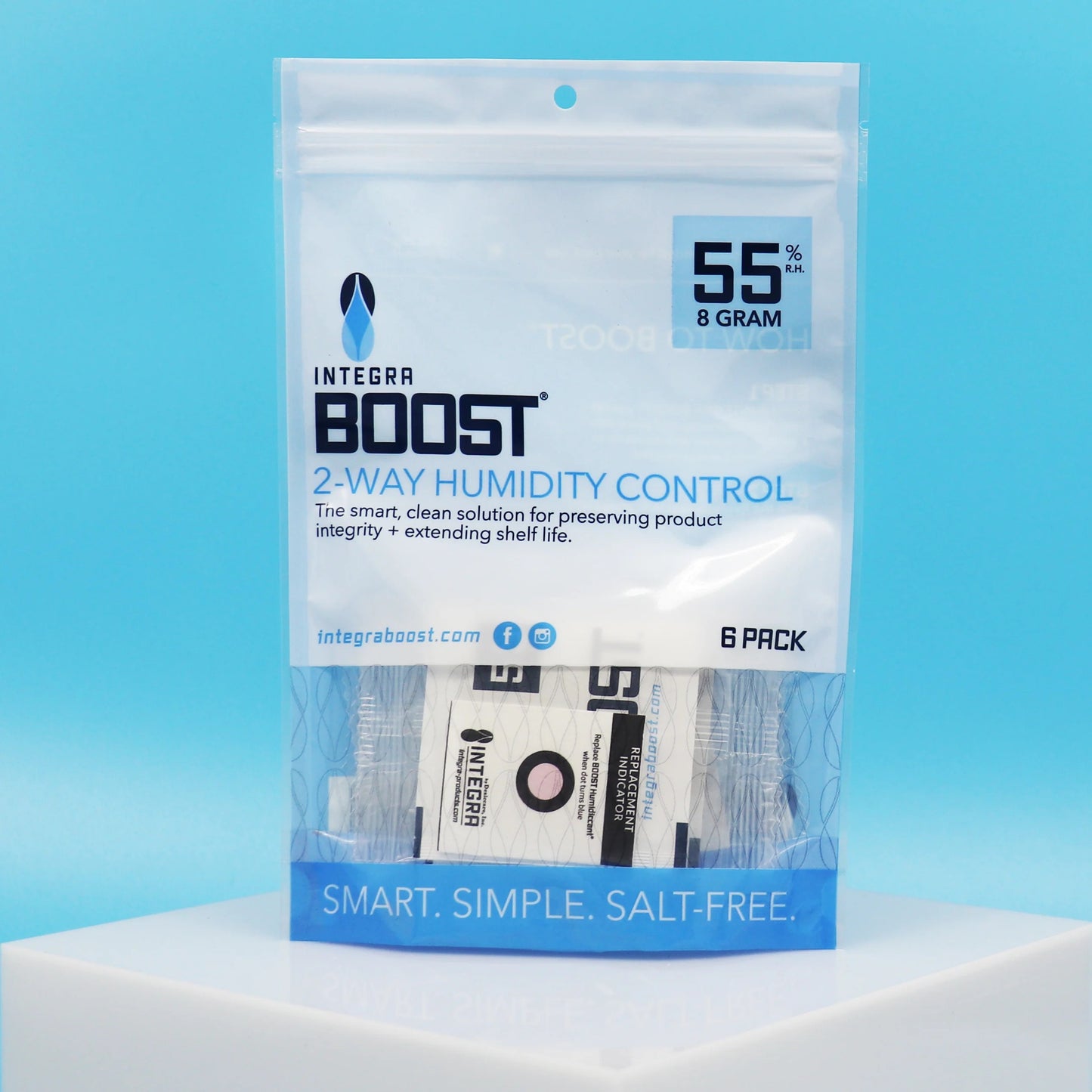 [BOX] 8-GRAM INTEGRA BOOST 2-WAY HUMIDITY CONTROL AT 55% RH