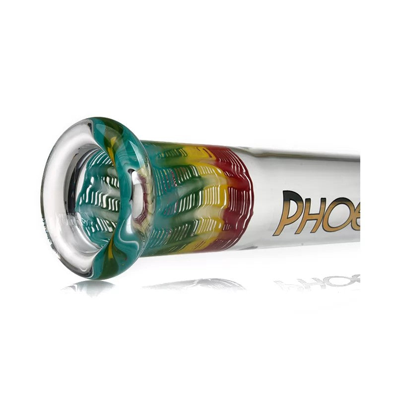Rasta Fade Beaker Glass Bong By Phoenix Star 18 Inches