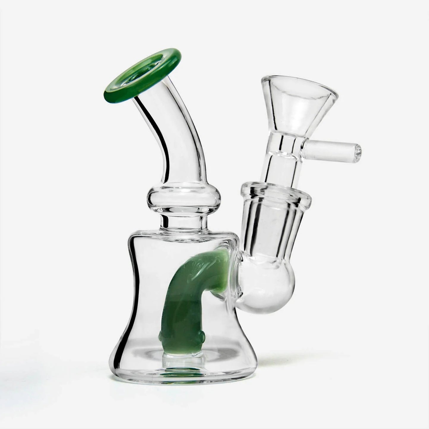 4 Inches Mini Rig Green