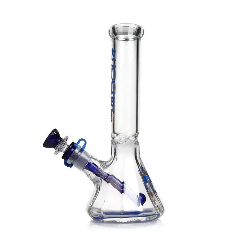 Diamond Base Glass Bong by Phoenix Star 10 Inches