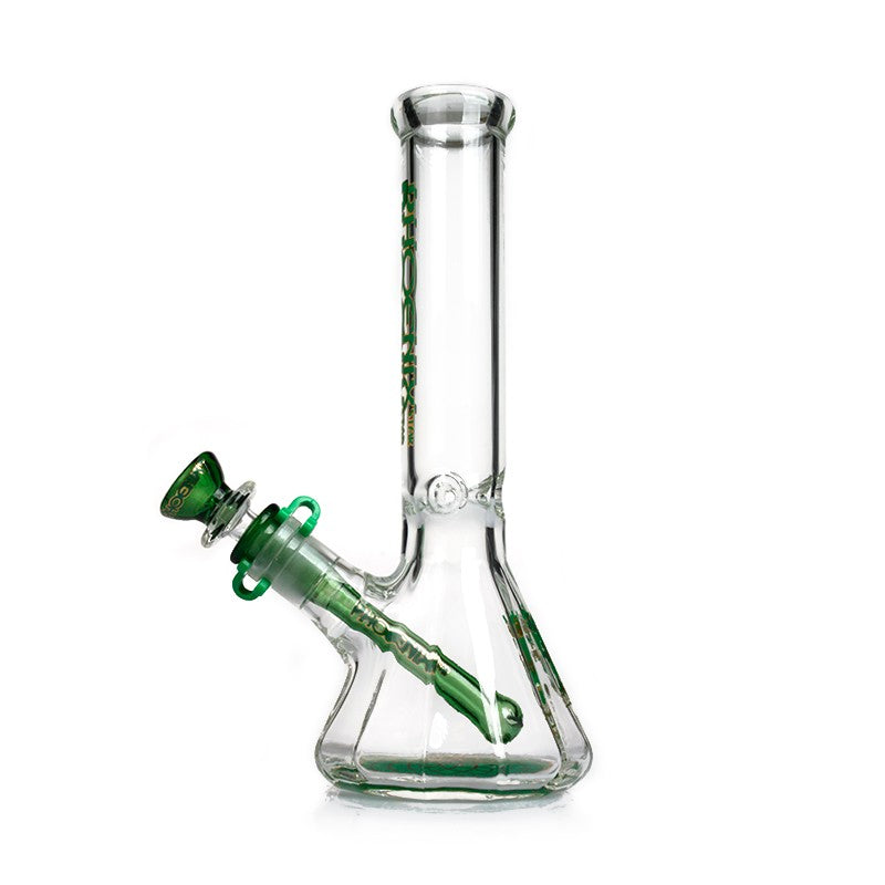 Diamond Base Glass Bong by Phoenix Star 10 Inches