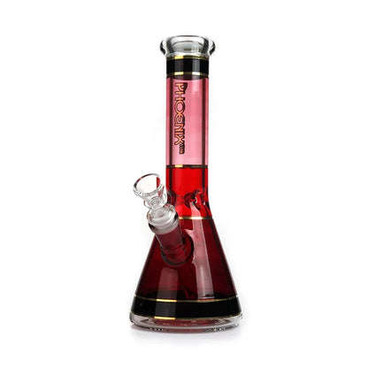 Phoenix Star Colorful Beaker Bong 10 Inches