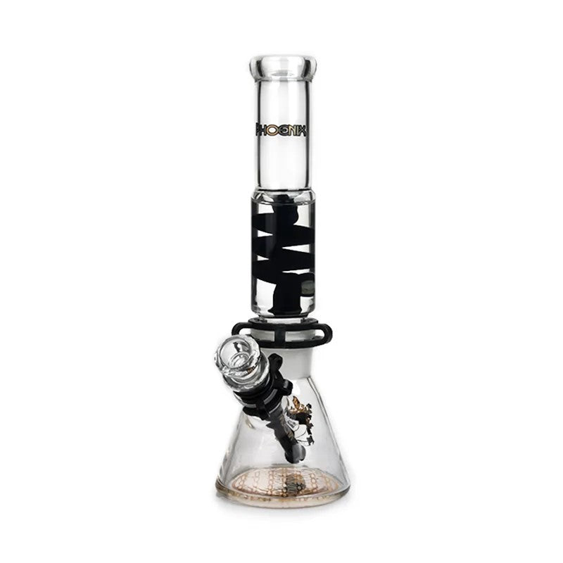 Phoenix Star Freezable Glycerin Coil Beaker Bong 12 Inches 7MM