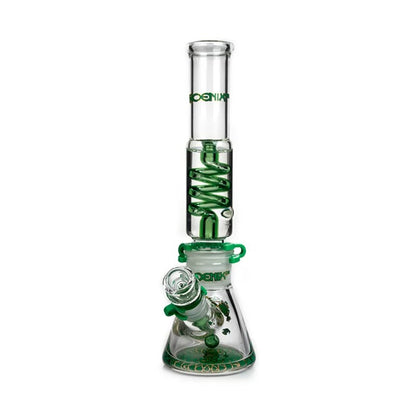 Phoenix Star Freezable Glycerin Coil Beaker Bong 12 Inches 7MM