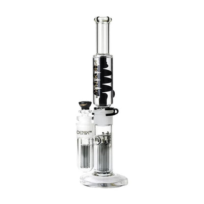 Double 6 Arms Tree Perc Lego Glass Bong 15 Inches