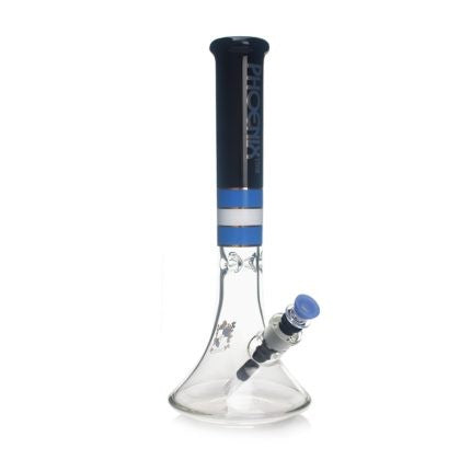 Aladdin Glass Bong 24K Gold Line 16 Inches