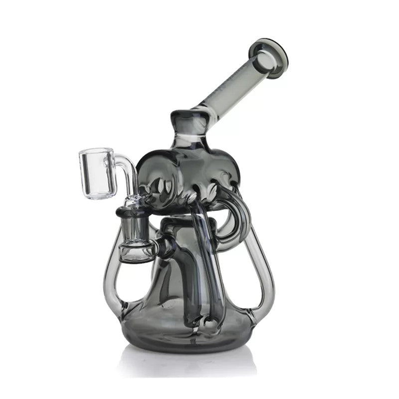 Recycler Spike Tube Dab Rig 8 Inches