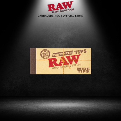 RAW Perforated Wide Tips Filter