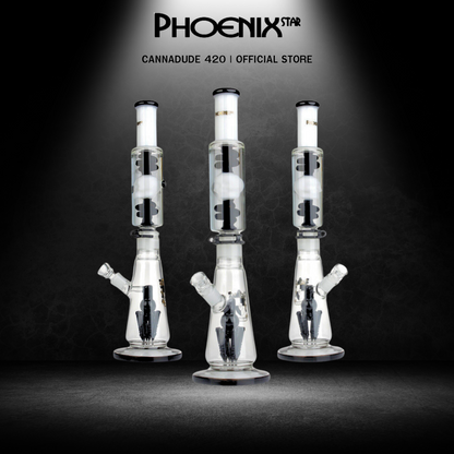 Skullez Glycerin Lego Glass Bong 18 Inches
