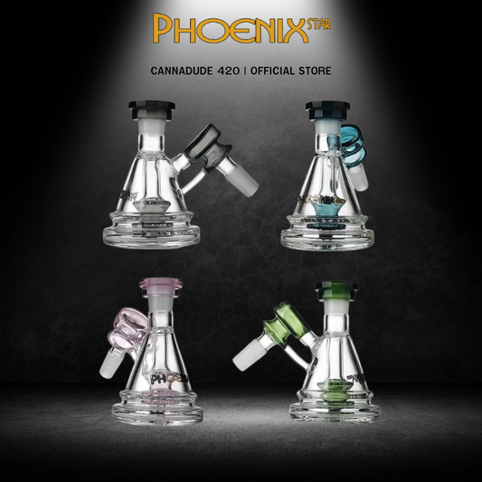 Phoenix Star Ash Catcher 45 degree 14mm female - 14mm male