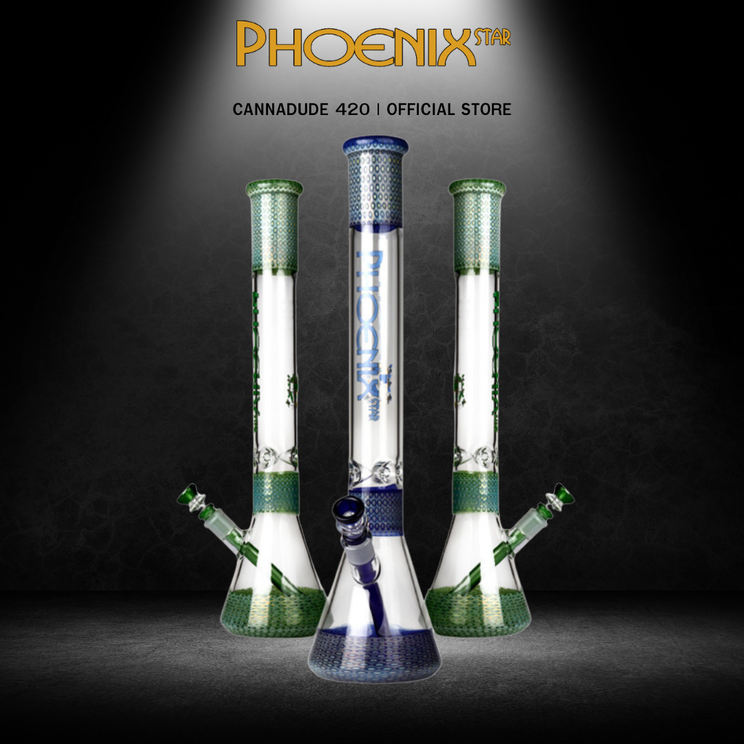 PHOENIX STAR Creamy Beaker Bong 19 Inches