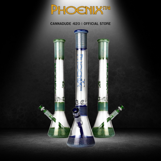 PHOENIX STAR Creamy Beaker Bong 19 Inches