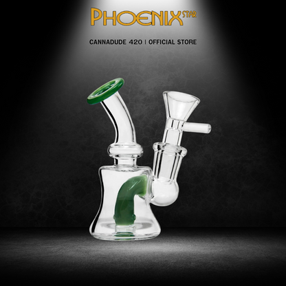 4 Inches Mini Rig Green