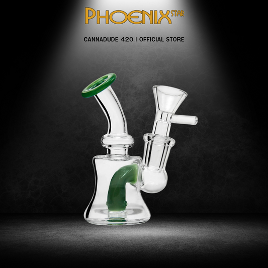 4 Inches Mini Rig Green
