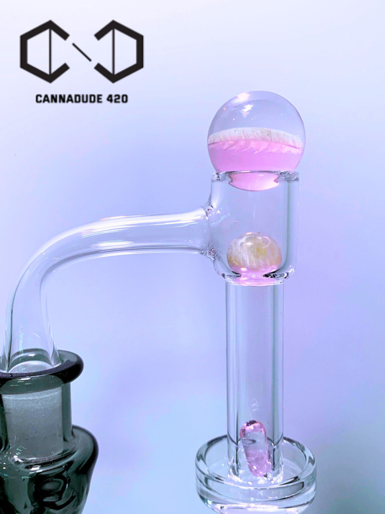 Honeybee Terp Slupers Marble Set Carb Cap For Quartz Banger