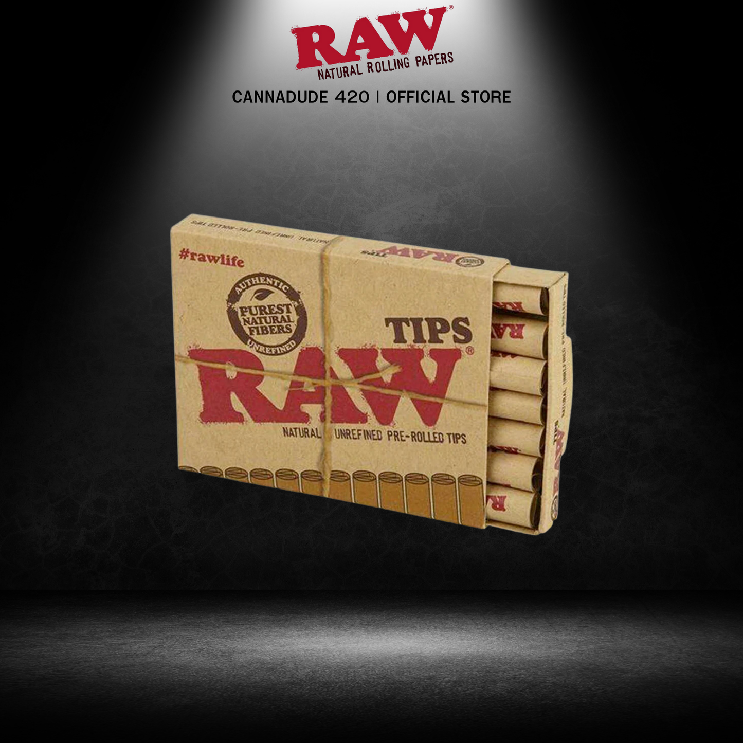 RAW Pre Rolled Tips Filter