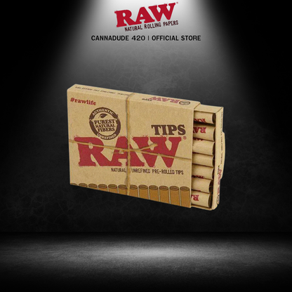 RAW Pre Rolled Tips Filter