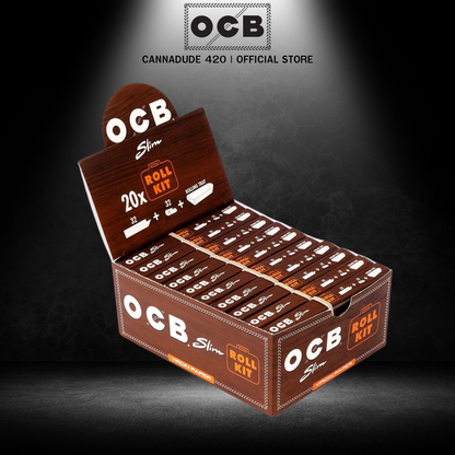OCB Virgin Rolling Paper Roll Kit King Size