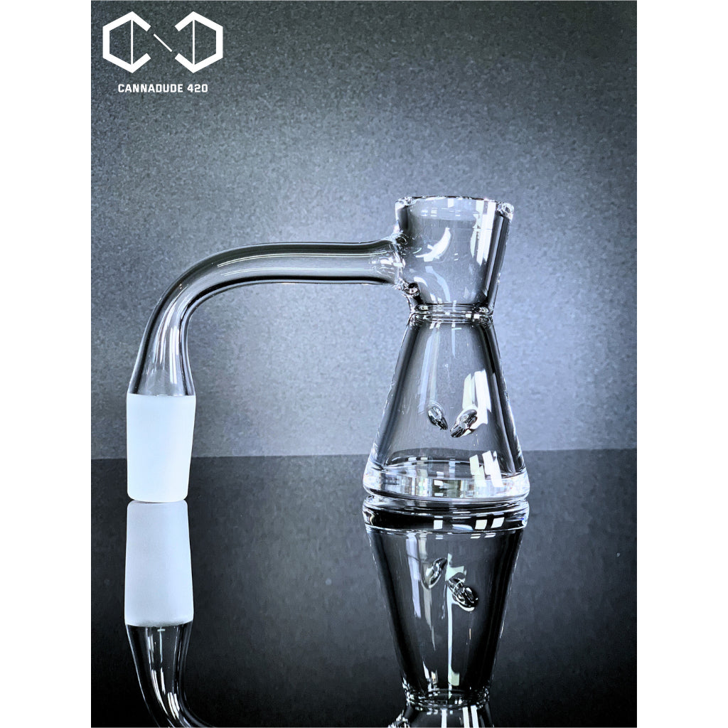 Quartz Banger Full Weld Hourglass Auto Spinner