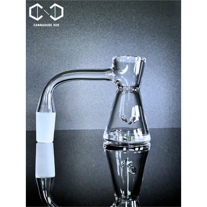 Quartz Banger Full Weld Hourglass Auto Spinner